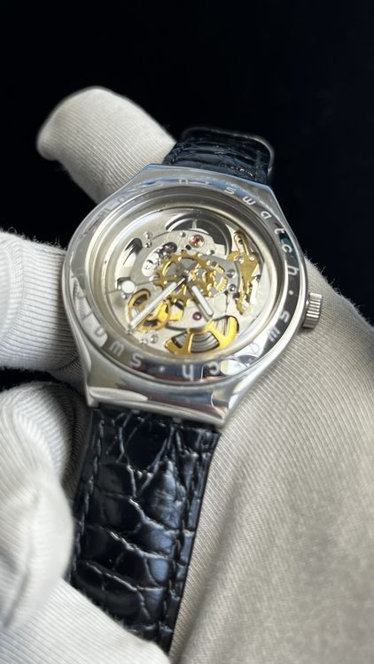 Swatch Montres: Swatch Automatik Herrenuhr Skeleton Optik – D'occasion à Grenchen par chththl 7