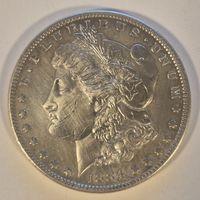 USA 1 Dollar 1884 Morgan Dollar – 900er Silber ab 1 Fr !!
