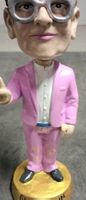 Seltener Wackel Figur Mann Pinker Anzug Brille, Elton John 