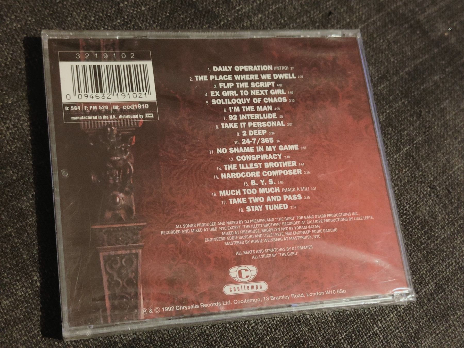 CD: Gangstarr - Daily Operation – Usato da Fribourg venduto da cristiana_vend 1