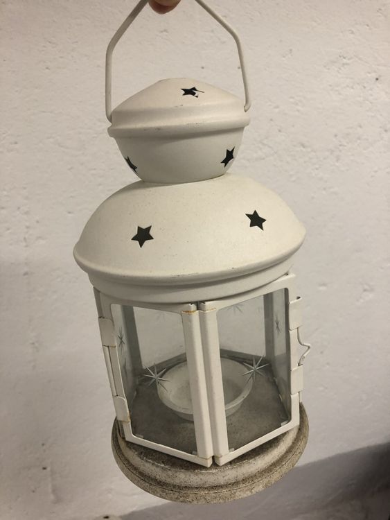 2 Laternen aus Metall von Ikea 2