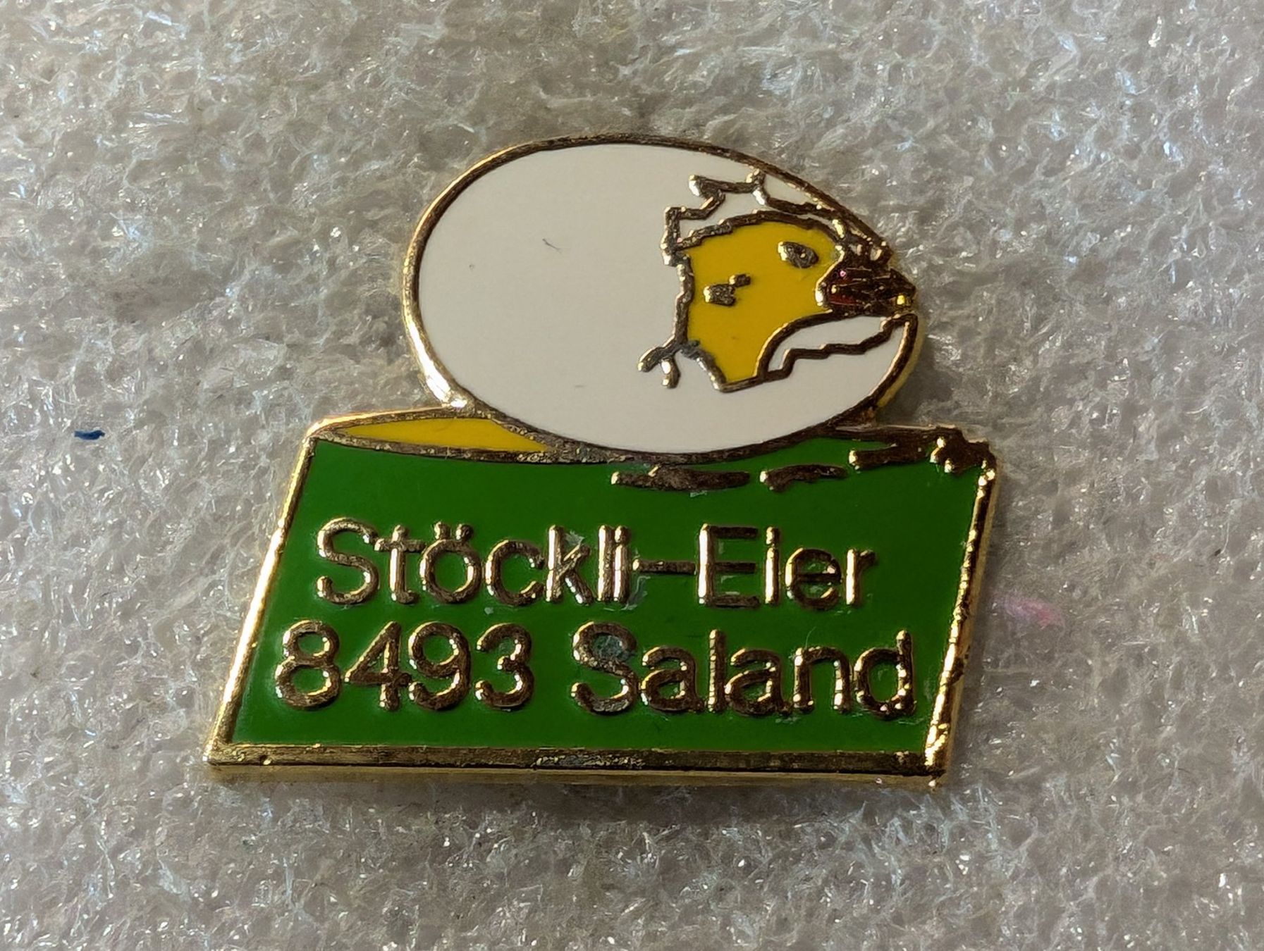 Placchette & Badge: Ansteckpin 160: Stöckli Eier – Usato da Oppligen venduto da Pin-Fall-Shop