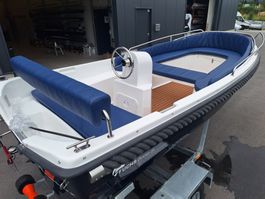 LAGERND NEU 470 Classic Boot Motorboot GFK Boot Badeboot