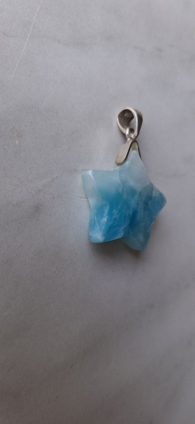Pendentifs: Larimar Silber Anhänger "Stern" – Neuf avec emballage d'origine à Nürensdorf par Juergb 2