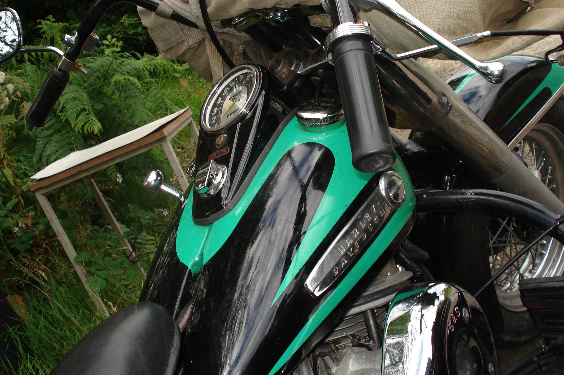 Sidecar: Harley-Davidson Gespann 1949 – Usato da Pfäffikon SZ venduto da big_sjd9 2