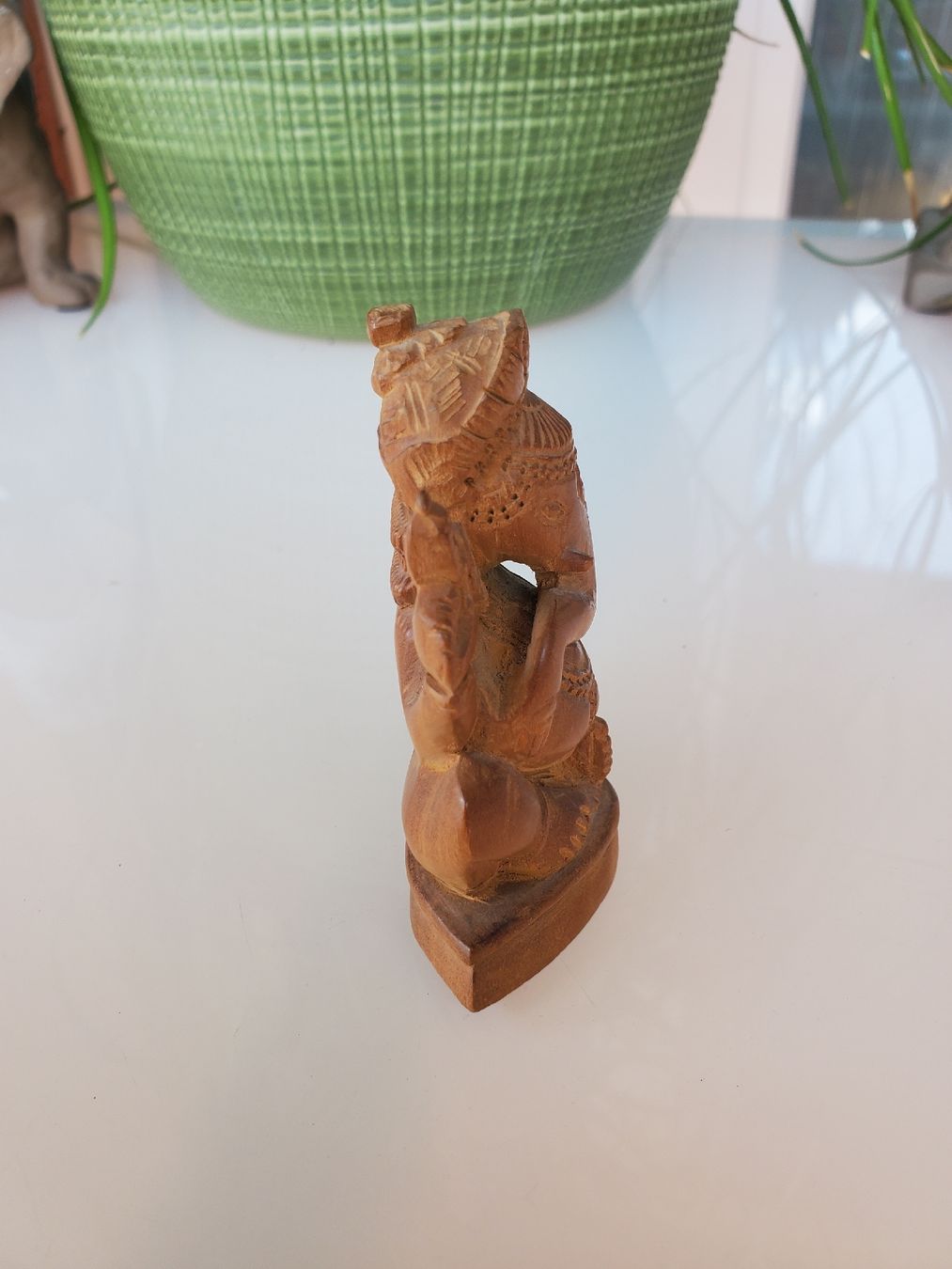 Statuette: Holzschnitzerei Ganesha Figur  – Usato da Frauenfeld venduto da BeneFull 1