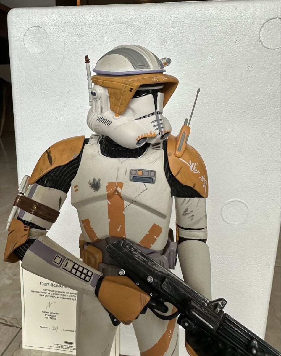 Star Wars Statuette: Star Wars Commander Cody 40cm STARWARS ATTAKUS neuf – Nuovo e nell'imballaggio originale da Sion venduto da BricEnBroc 6