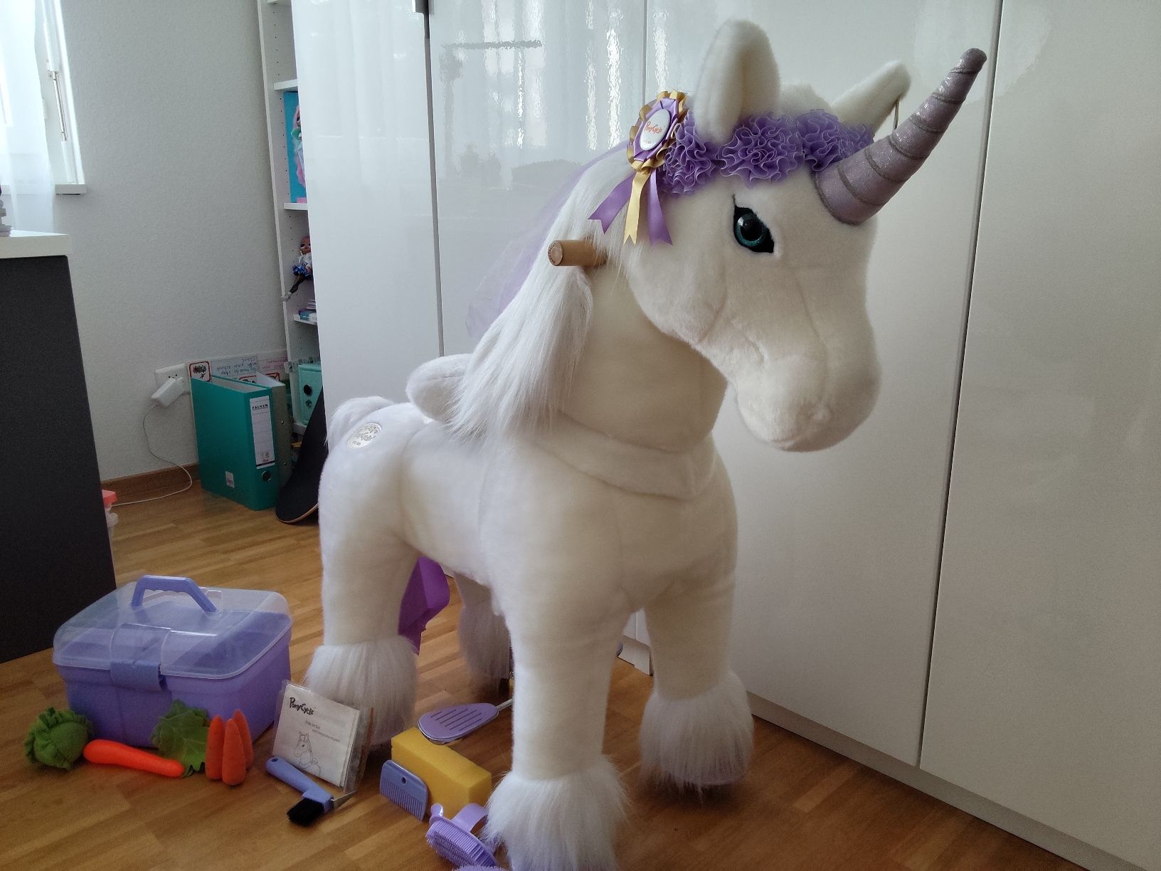 Fahrzeuge für Kinder: PonyCycle Premium Einhorn.Grösse4/M.  – Neu (gemäss Beschreibung) aus rickenbach sulz von ale3370 1
