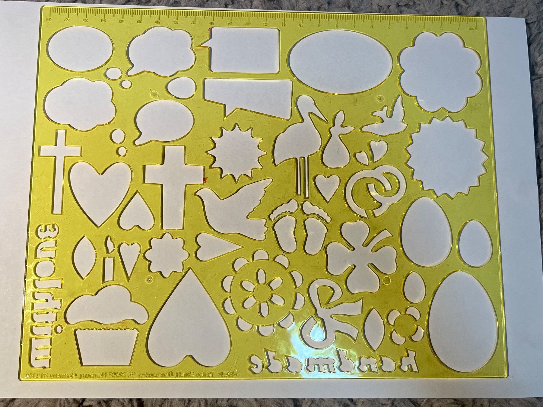 Sciablone: Schablonen Set – Usato da Seengen venduto da Choco03 2