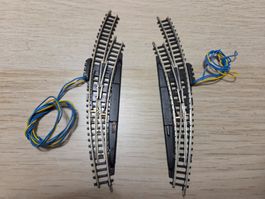 Märklin 8567 Bogenweichenpaar Z (2)