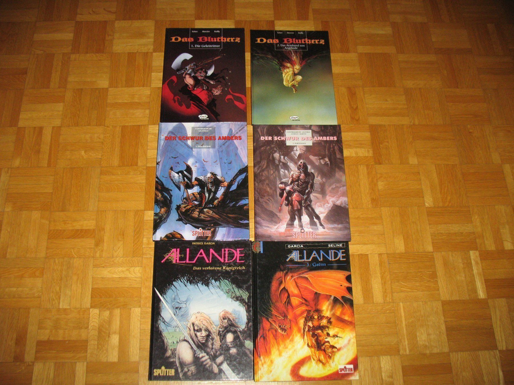 Fumetti: Comics: Blutherz / Schwur des Ambers / Allande – Usato da Dübendorf venduto da schattenstern