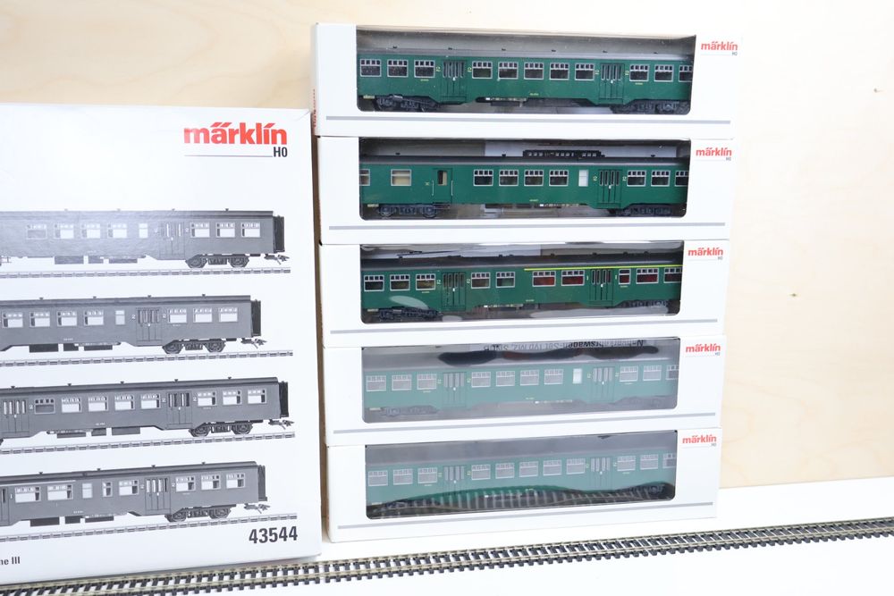 Märklin SNCB Personenwagen Set 43544 H0 - 5-Teilig (Gebraucht) in für ...