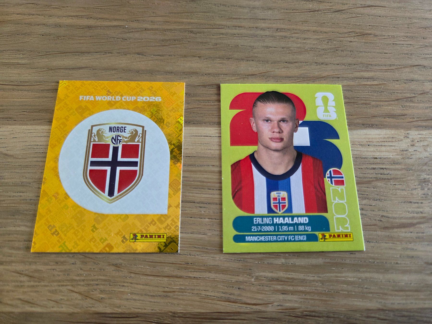 Panini Sammelbilder & Trading cards: Panini WM Haaland – Neu (gemäss Beschreibung) aus Villars-sur-Glane von Bolinot