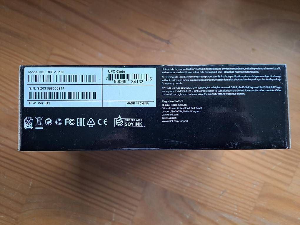 Dlink Unità & Adattatore: D-Link DPE-101GI Gigabit PoE Injektor – Nuovo (secondo la descrizione) da Attiswil venduto da ewy_g8th 2