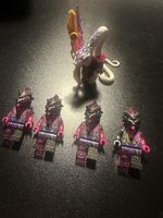 Weisser Pythor plus 4 Ninjago Figuren aus Staffel 15 ab 1Fr!