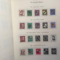 Briefmarkenalbum der Schweiz 1860- heute