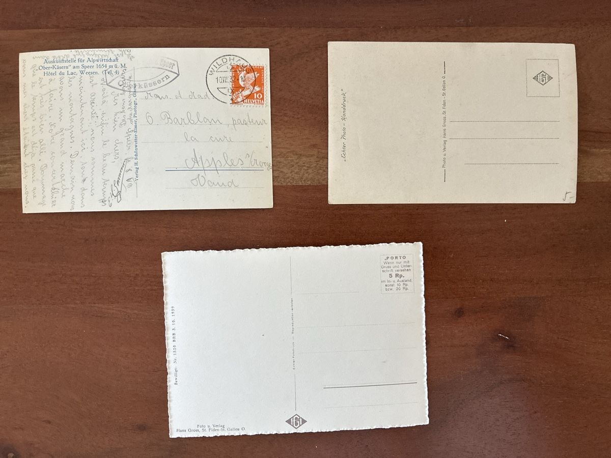 Cartoline postali: 10 Ansichtskarten vom Kanton St. Gallen – Usato da Oftringen venduto da Cla.vD.74 3