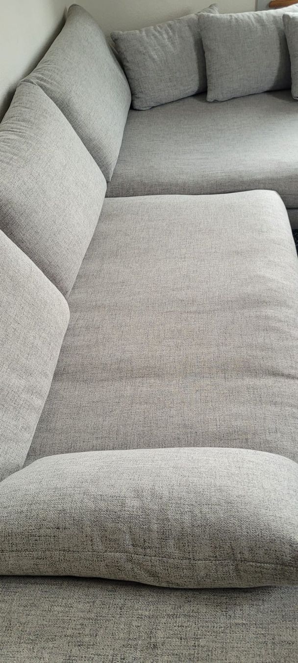 Micasa Sofas: Ecksofa - hellgrau (von Micasa) – Gebraucht aus Zürich von sunshine1345 5