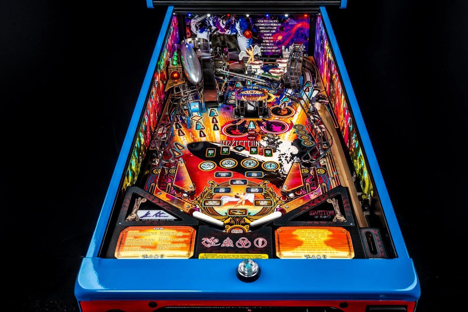 Stern Pinball Flipper: Led Zeppelin LE + Topper Stern Flipperkasten – Usato da Carì venduto da Max1102 1