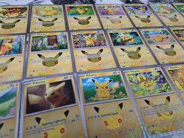 🇬🇧 Pokemon 30th 》Pikachu 21/30