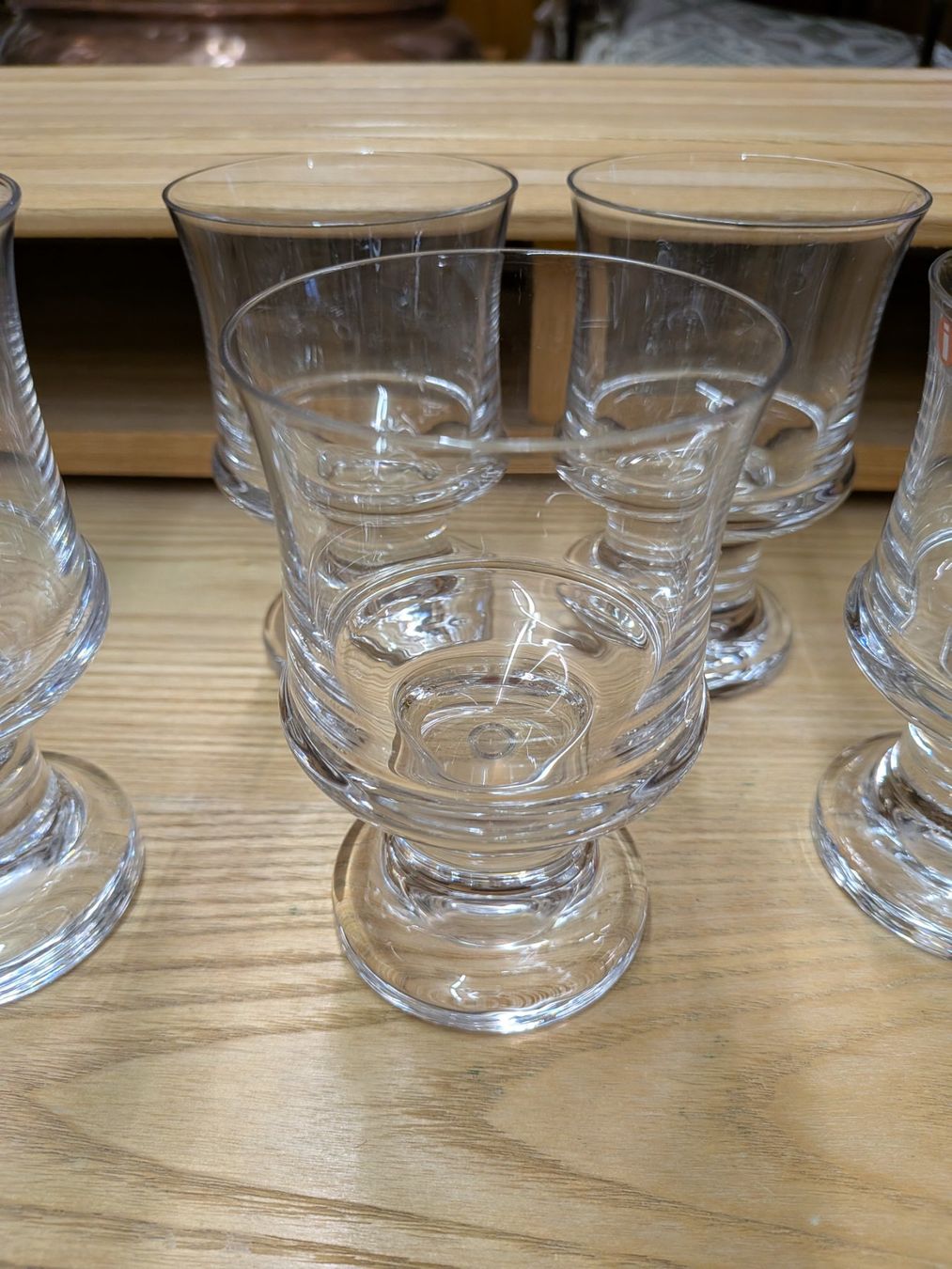Iittala Bicchieri: 8 Gläser Iittala Tapio Wirkkala – Usato da Emmen venduto da magelan 3