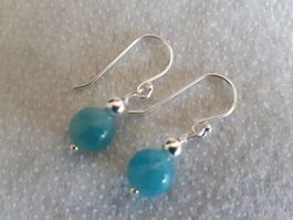 Ohrringe Sterling Silber 925 - Blau