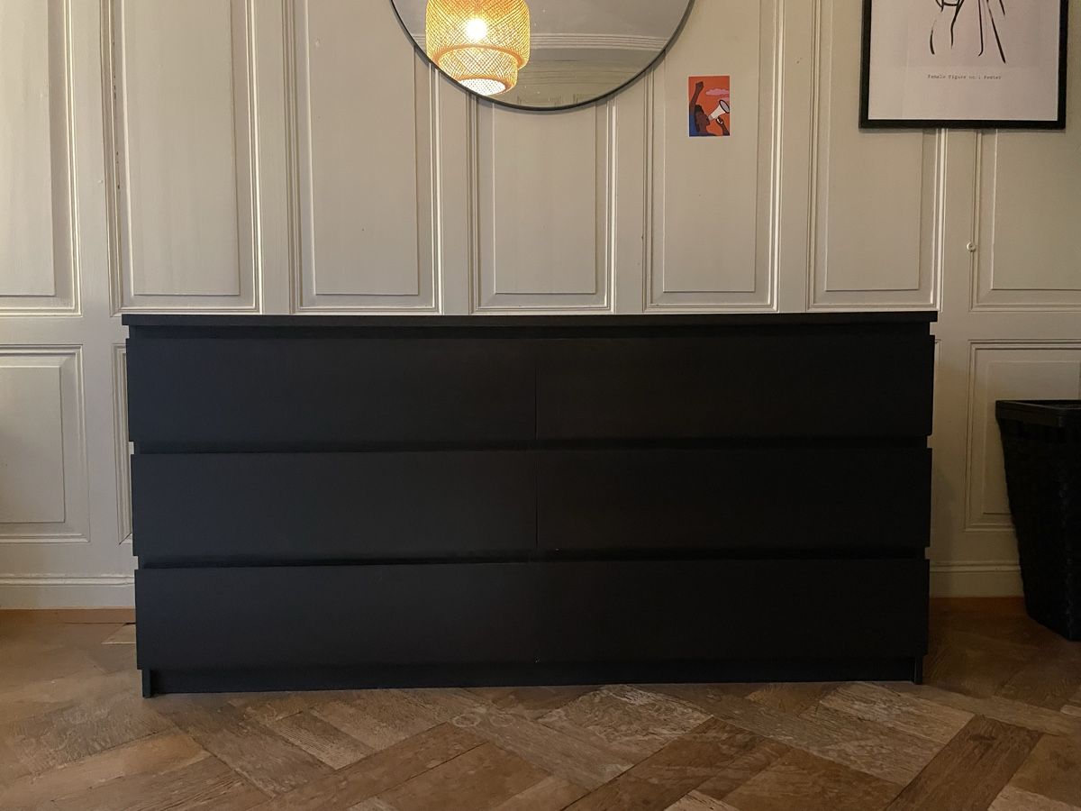 Ikea Kommoden: MALM Kommode 6 Schubladen schwarz – Gebraucht aus Zürich von lauraa.nd