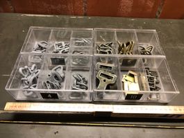 Schweizer Armee Schnallen Haken Sattler Sellier Material Lot