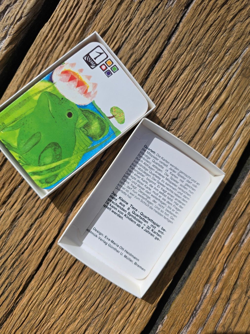 Giochi: Quartett: Kartenspiel Tiere – Usato da Romanshorn venduto da Rachacha 2