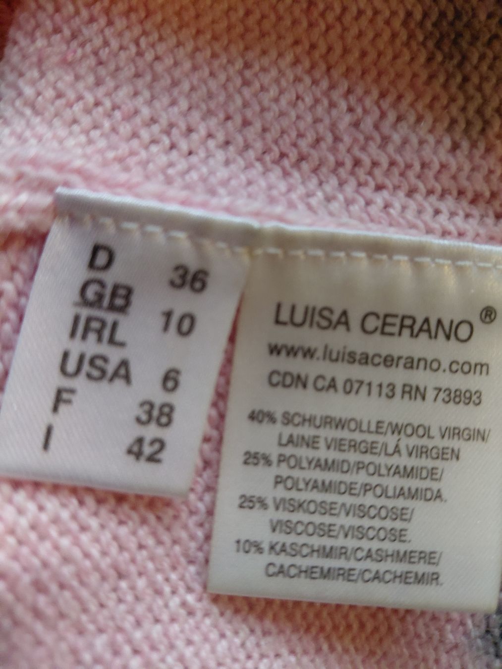 Luisa Cerano Maglioni & Felpe: LUISA. CERANO – Nuovo (secondo la descrizione) da Veyras venduto da yonel78 2