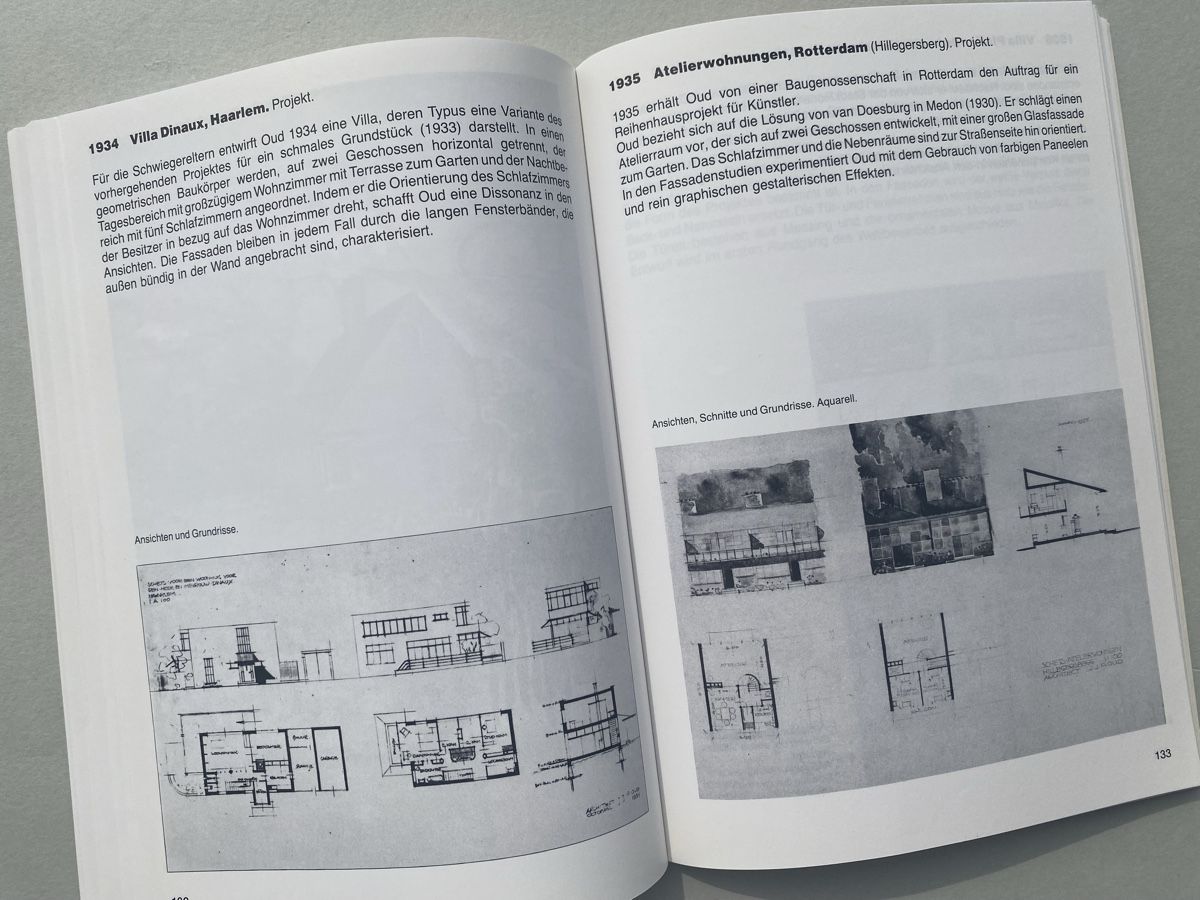 Libri: J.J.P. Oud Studio Paperback, Architecture Book, Design – Usato da Zürich venduto da lesgarcons 2