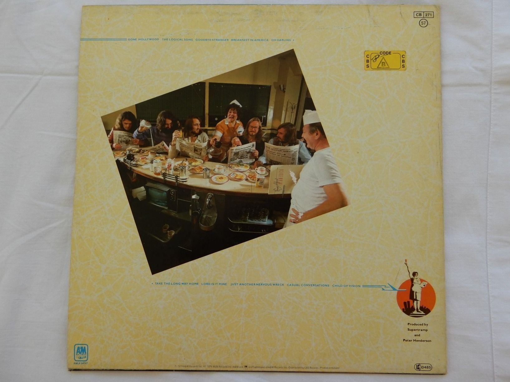 Dischi in vinile: Schallplatte SUPERTTRAMP (1979) – Usato da Obergösgen venduto da asc_72pf 1