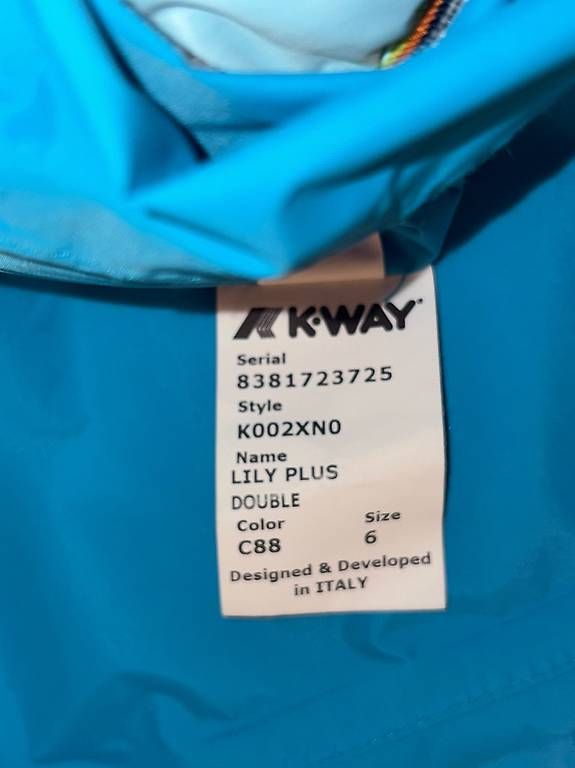 Giacche: Giacca K-way lily plus reversible - Size 6 – Usato da Castel San Pietro venduto da sab_lj2d 4