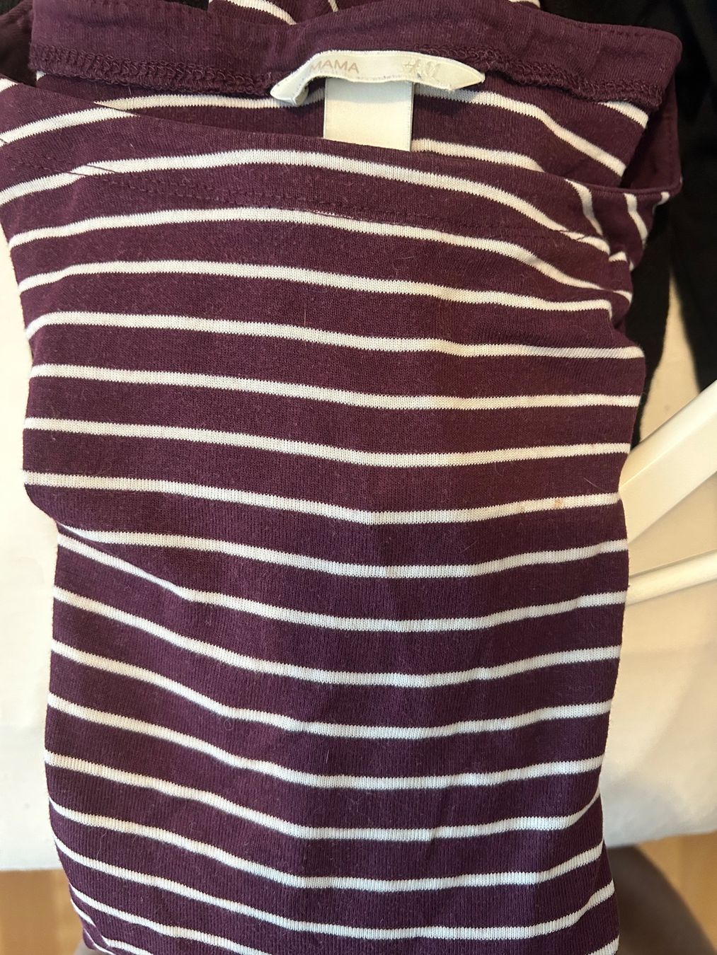 H&M Tops: Umstandstop langarm violett – D'occasion à Zürich par predisha 4