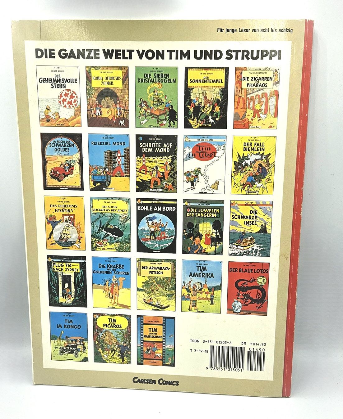 Comics: Die Zigarren des Pharaos – Gebraucht aus Winterthur von tom_hc8g 1