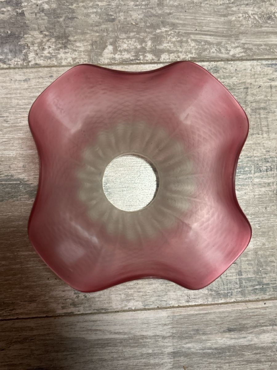 Paralumi: Bellissimo paralume rosa vintage – Difettoso da Giubiasco venduto da cri_mzc6 2