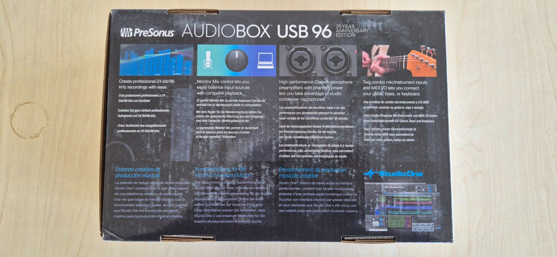Strumenti musicali: PreSonus Audiobox USB 96 – Nuovo e nell'imballaggio originale da Oeschgen venduto da EHS_Betriebs 1