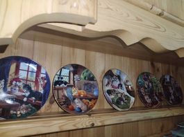 6 Assiettes de collection de la maison Bradford exchange Ltd