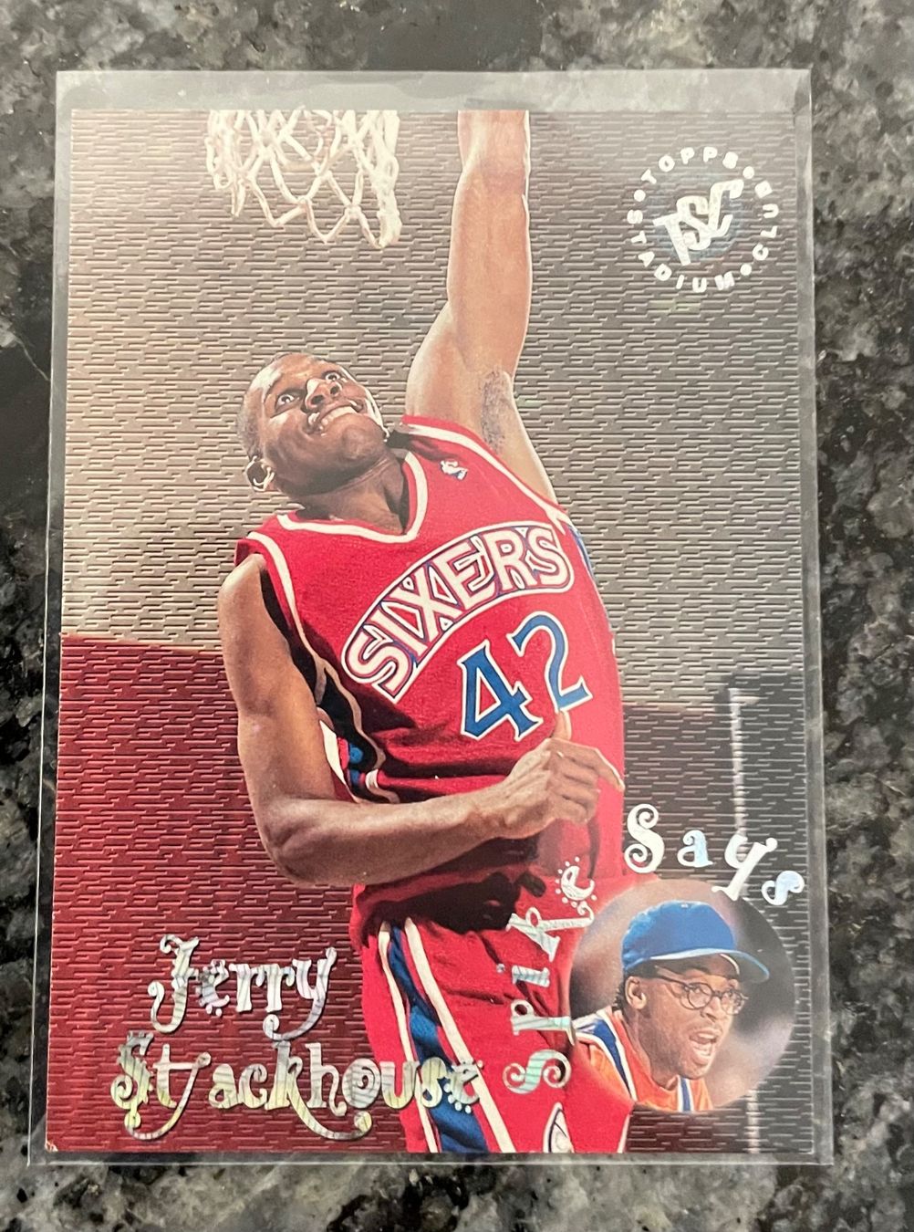 Nba Carte collezionabili: NBA Jerry Stackhouse Spike Says Card – Nuovo (secondo la descrizione) da Muttenz venduto da joba23