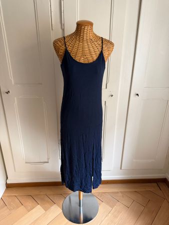 Jersey Trägerkleid dunkelblau S