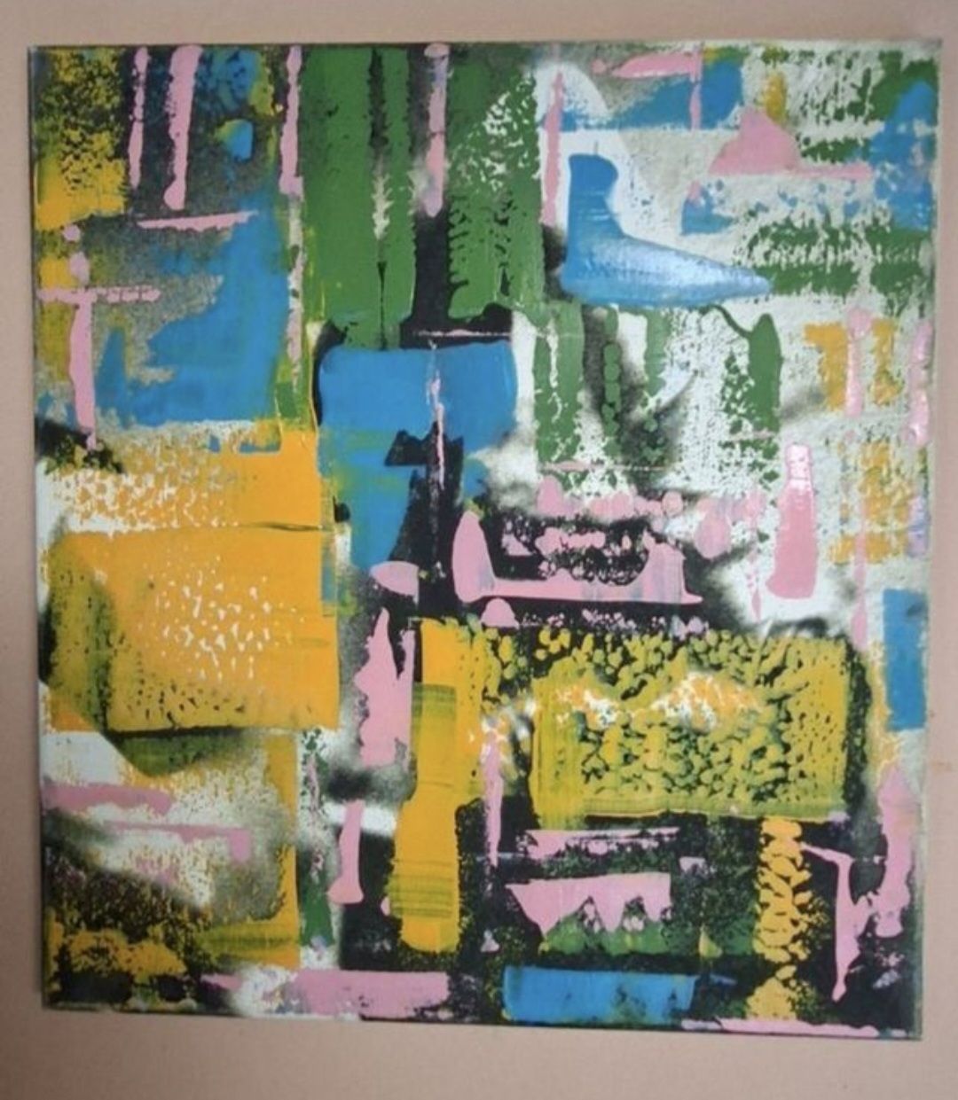 Dipinti: Gemälde " Sommerfarben " handmade 43×47 – Nuovo (secondo la descrizione) da Riehen venduto da Steinbock1970 2
