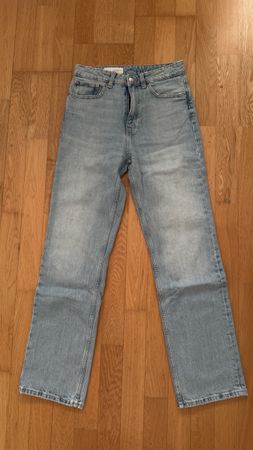 Zara Vintage Light Wash Denim Jeans, Regular fit, size 38