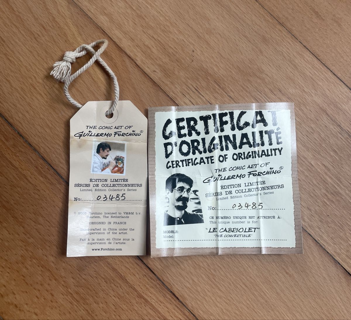 Modellautos: Forchino „Le Cabriolet“ Comic Art (limitiert&nummerier) – Neu (gemäss Beschreibung) aus Bern von Elim_Frinn 3