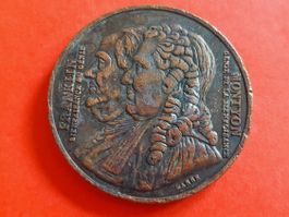 Medaille 1853, société Franklin et Montyon, 35g cuivre