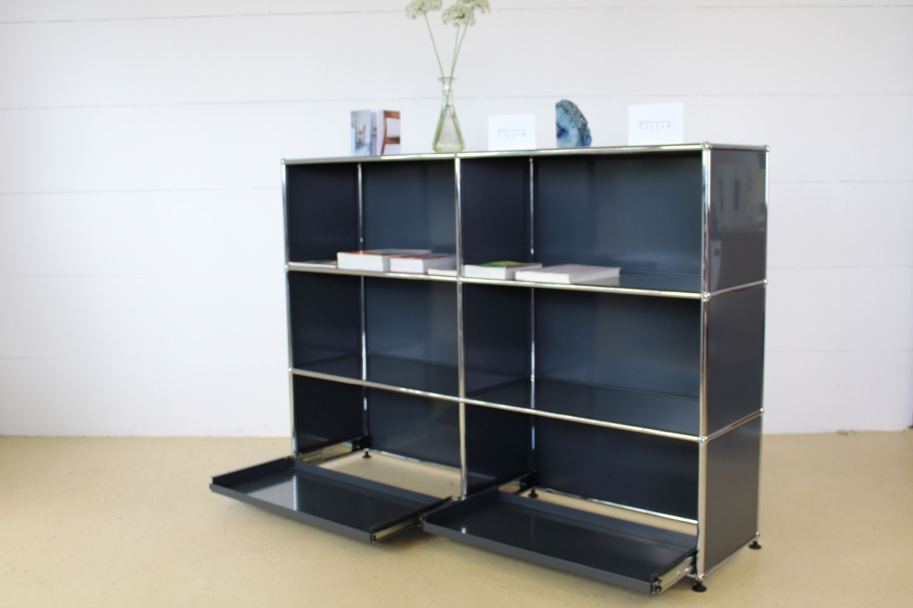 USM Scaffali: USM Regal anthrazitgrau – Usato da Meinisberg venduto da atelier_TILIJA 7