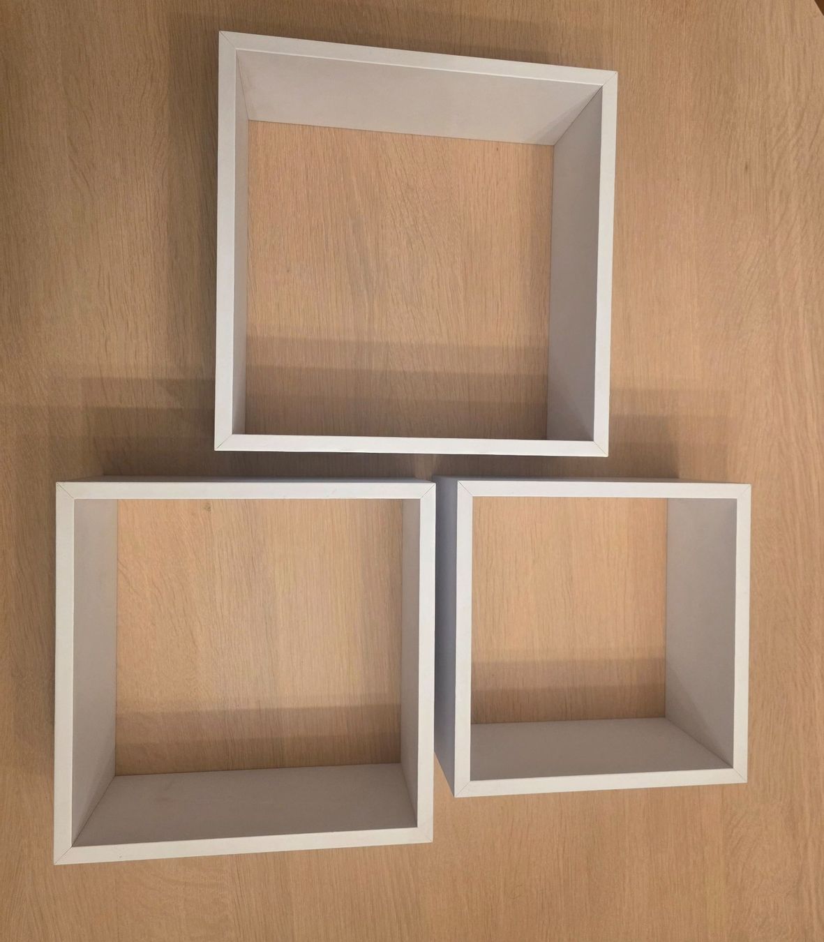 Tutte le decorazioni: Dekorahmen 3-teiliges Set, Holz, weiss – Nuovo (secondo la descrizione) da Enggistein venduto da markaris 1