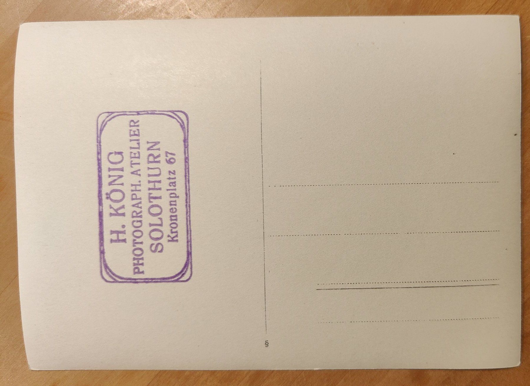 Cartoline postali: Solothurn Winter- AK grossformatig um 1930 – Usato da St. Erhard venduto da Chaeferli6 1