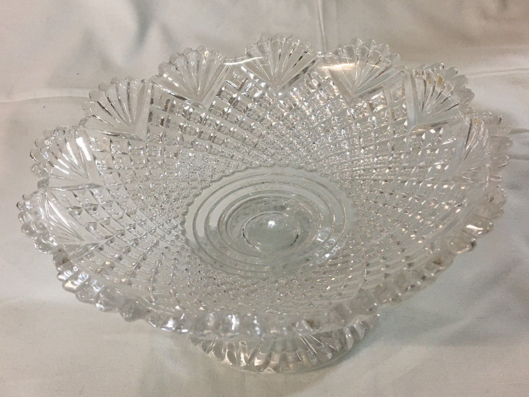 Schalen: Bleikristall-Schale - D 20x H 10 cm – Gebraucht aus Oftringen von Vucki 2
