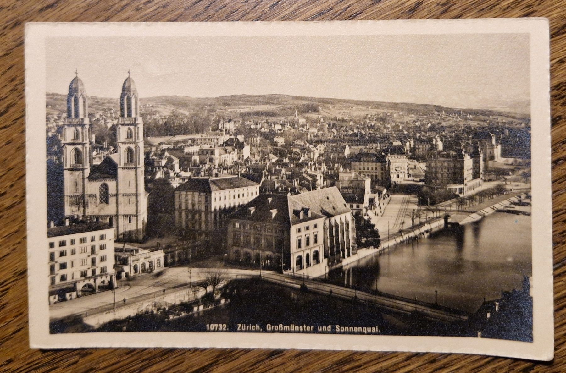 Ansichtskarten: Zürich, Grossmünster – Gebraucht aus Ebikon von Donar50