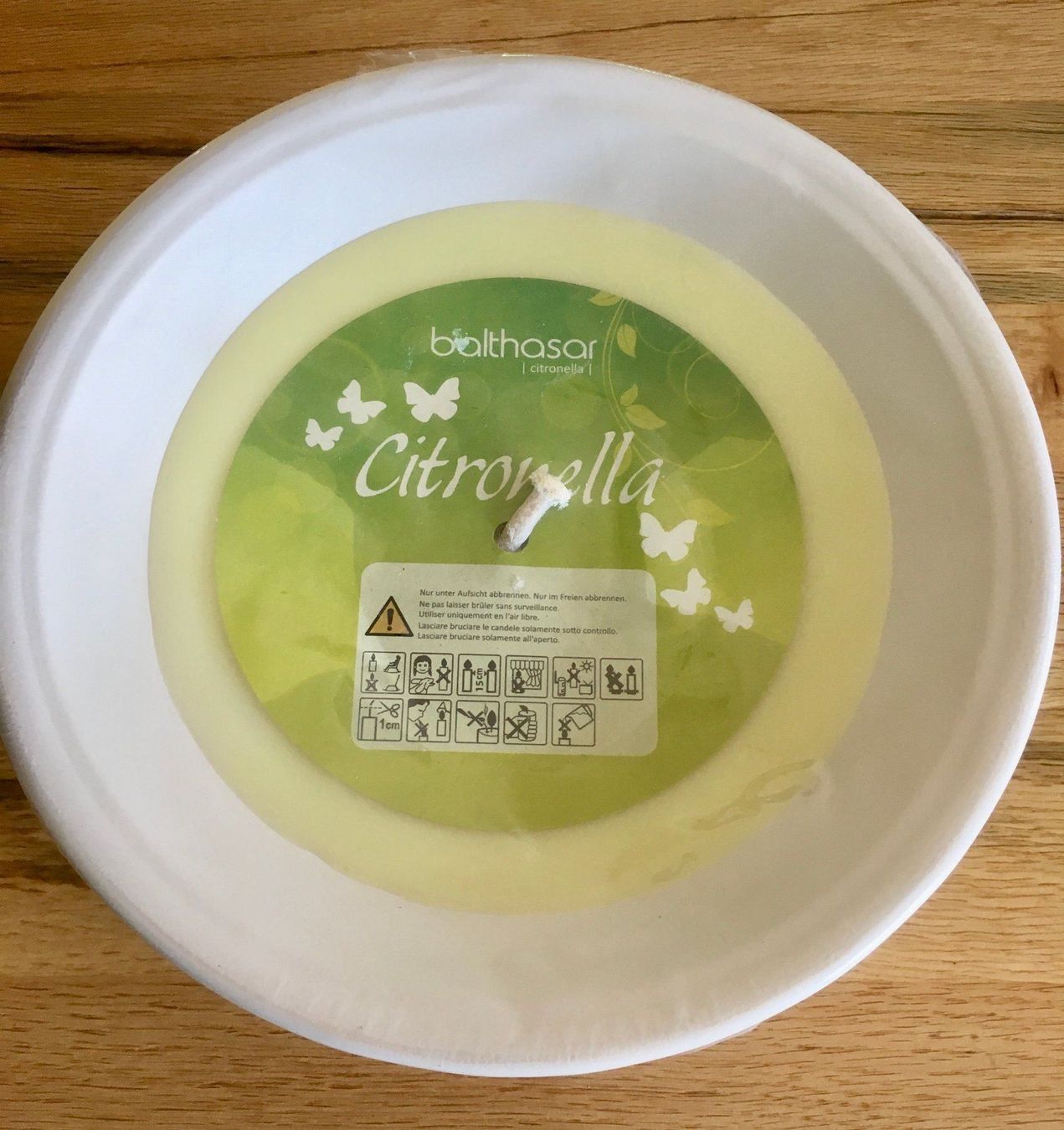 Candele: Duftkerzen/Citronella/Outdoor/Neu – Nuovo e nell'imballaggio originale da Volketswil venduto da rubin74